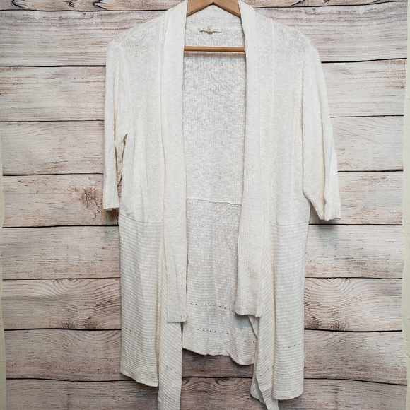 Eileen Fisher Petite Short Sleeve Drape 